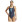 Adidas Γυναικείο ολόσωμο μαγιό 3-Stripes V-Back Swimsuit
